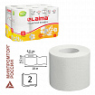 Бумага туалетная бытовая, спайка 12 шт., 2-слойная, (12х18 м), LAIMA, белая, 128718