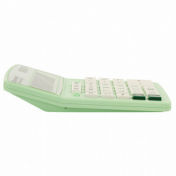 Калькулятор настольный BRAUBERG EXTRA PASTEL-12-LG (206x155 мм), 12 разрядов, двойное питание, МЯТНЫЙ, 250488