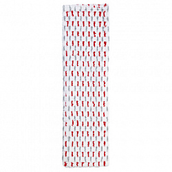 Насадка МОП плоская для швабры/держателя 50 см, микрофибра/абразив (ТИП К), PERKLIN (ПЕРКЛИН), 700985