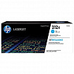 Картридж лазерный HP (W2121X) Color LaserJet M554/M555, №212X, голубой, оригинальный, ресурс 10 000 страниц