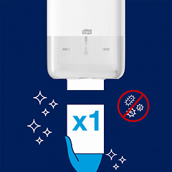 Бумага туалетная Tellus/TORK (Система Т3) UNIVERSAL, КОМПЛЕКТ 40 шт., листовая, 250 л., 11х23 см, 1-слойная, 114272