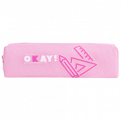 Пенал ЮНЛАНДИЯ ЮНИОР, 1 отделение, полиэстер, "Okay", 20х6х4 см, 273806