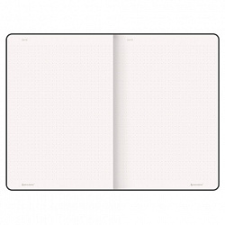 Блокнот А5 (130х210 мм), BRAUBERG ULTRA, балакрон, 80 г/м2, 96 л., в точку, бирюзовый, 113043