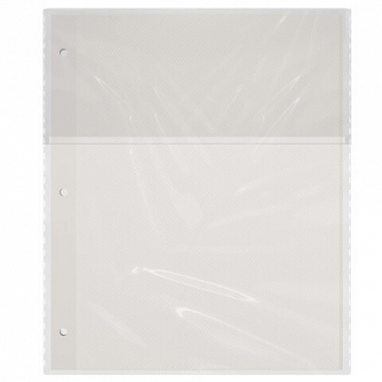 Листы для фотоальбома магнитные 23*28 см, КОМПЛЕКТ 10 штук, BRAUBERG, 391312