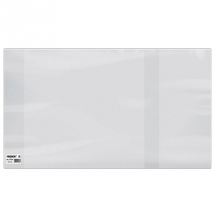 Обложка ПВХ для учебников Биология, Экономика, Букварь, ПИФАГОР универсальная, прозрачная, 120 мкм, 255х490 мм, 227487