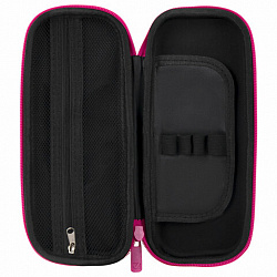 Пенал BRAUBERG, 1 отделение, 1 откидная планка, EVA, 22х10х5 см, "Pink lava", 273509