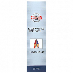 Карандаш химический KOH-I-NOOR, СИНИЙ, 1 шт., грифель 3 мм, длина 175 мм, 156100E004KS