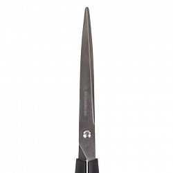 Ножницы BRAUBERG "Standard" 205 мм, черные, классической формы, 2-х сторонняя заточка, 237097