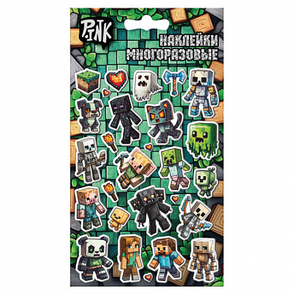 Наклейки объемные АССОРТИ, 11х20 см, PRIORITY