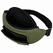 Сумка на пояс HEIKKI RIO (ХЕЙКИ), карман, регулируемый ремень, хаки, 30х12x10 см, 272616