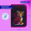 Пенал BRAUBERG с наполнением, 1 отделение, 1 откидная планка, 24 предмета, 21х14 см, "Leopard", 272350
