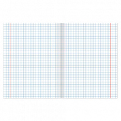 Тетрадь А5, 48 л., ОФИСМАГ, скоба, клетка, обложка картон, КЛАССИЧЕСКАЯ, 402790