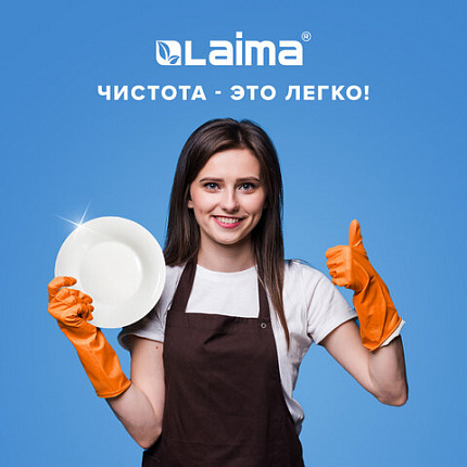 Средство для мытья посуды 5 л, LAIMA PROFESSIONAL, концентрат, "Яблоко", 604651