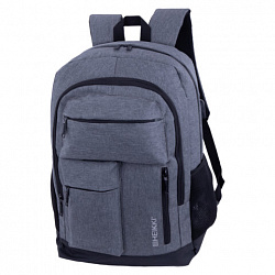 Рюкзак HEIKKI CONCORDANCE (ХЕЙКИ) универсальный, отделение для ноутбука, серый, 47x32x15 см, 273891