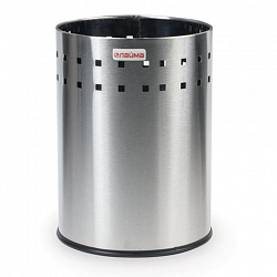 Урна-корзина для мусора 7 литров "Bionic", МАТОВАЯ, перфорированная, LAIMA, 232267