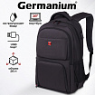Рюкзак GERMANIUM UPGRADE универсальный, 2 отделения, отделение для ноутбука, USB-порт, UP-4, черный, 47х31х19 см, 271668