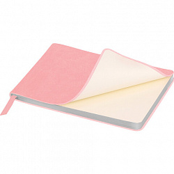 Еженедельник датированный 2026 МАЛЫЙ ФОРМАТ 105х160 мм, А6, BRAUBERG "Blaze", фольга, розовый, 117215