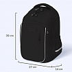 Рюкзак BRAUBERG INTENT, 2 отделения, 4 кармана, "Темная сторона", 39х27х14 см, 273112
