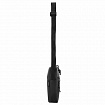 Сумка на плечо HEIKKI COMPACT (ХЕЙКИ), два кармана, черная, 19х14х5 см, 272631