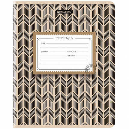 Тетрадь 12 л. BRAUBERG линия, обложка картон, TEXTURE, 107279