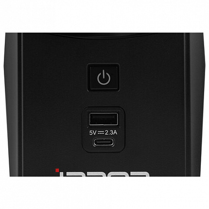 Источник бесперебойного питания IPPON Back Power Pro II Euro 850, 850ВА (480Вт), LCD, 2 евророзетки, 1005575
