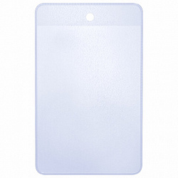 Карман информационный подвесной, ценникодержатель А7, КОМПЛЕКТ 50 шт., ПВХ, BRAUBERG, 291287