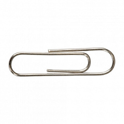 Скрепки STAFF "EVERYDAY", 28 мм, никелированные, 100 шт., в картонной коробке, 226758