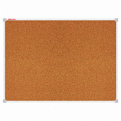 Доска пробковая 70х50 см, ПВХ-рамка, ГАРАНТИЯ 10 ЛЕТ, РОССИЯ, BRAUBERG, 238188