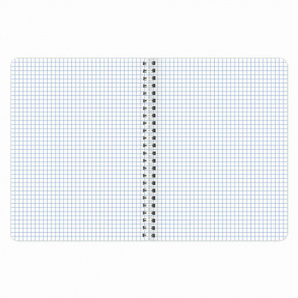 Тетрадь А5 96 л. BRAUBERG, гребень, клетка, обложка картон, "Knowledge" (микс в спайке), 404421