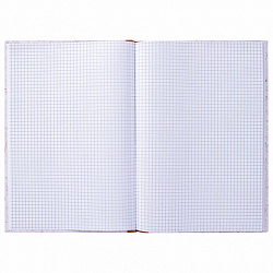 Книга учета 96 л., клетка, твердая, крафт, блок офсет, А4 200х290 мм, STAFF, 130215
