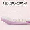 Калькулятор настольный BRAUBERG EXTRA PASTEL-12-PR (206x155 мм), 12 разрядов, двойное питание, СИРЕНЕВЫЙ, 250489