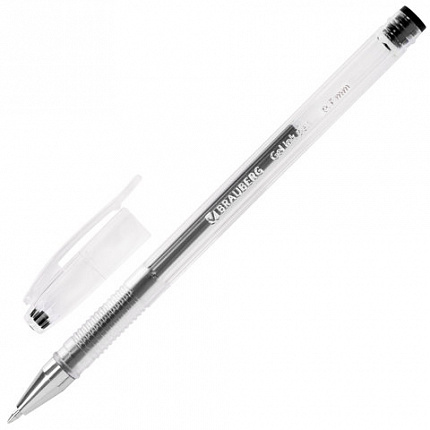 Ручки гелевые BRAUBERG "Jet", НАБОР 10 ЦВЕТОВ, узел 0,7 мм, линия письма 0,5 мм, 141038