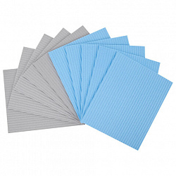 Салфетки губчатые для уборки кухни 15х18 см, ЦЕЛЛЮЛОЗНЫЕ, КОМПЛЕКТ 10 шт., 5 серых / 5 голубых, LAIMA, 700268