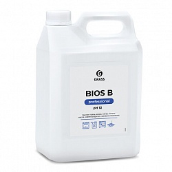Средство моющее 5,5 кг, GRASS BIOS B, для промышленного оборудования, щелочное, концентрат, 125201