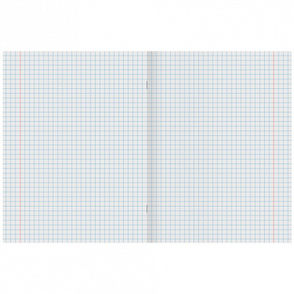 Тетрадь А5, 48 л., STAFF, скоба, клетка, офсет №2 ЭКОНОМ, обложка картон, КОТЫ_АССОРТИ, 405627