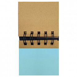 Закладки клейкие в книжке BRAUBERG PASTEL 200 штук: 50х15 мм 5 цветов х 25 листов, 50х75 мм 3 цвета х 25 листов, 115582