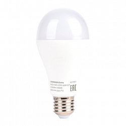 Лампа светодиодная SONNEN EXTRA, 25 (200) Вт, Е27, груша, нейтральный белый, 30000 ч, LED A65-25W-4000-Е27, 457901