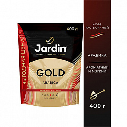 Кофе растворимый JARDIN "Gold" 400 г, сублимированный, 1873-08