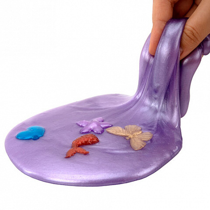 Слайм, слизь с фигурками, русалочки, 200 г, АССОРТИ 3 вида, JOLLY JOT (ДЖОЛЛИ ДЖОТ), 666666