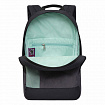 Рюкзак GRIZZLY школьный, укрепленная спинка, 1 отделение, для девочек, BLACK/MINT, 37,5х24х12 см, RXL-327-3/2