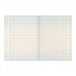 Тетрадь А5, 40 л., STAFF скоба, клетка, офсет №2 ЭКОНОМ, обложка картон, "ЭКСКЛЮЗИВ", 402645