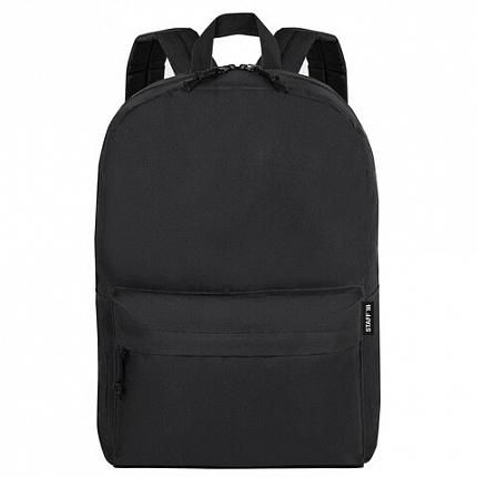 РЕЗЕРВ Рюкзак STAFF JOGGER универсальный, с карманом, черный, 43х30х12 см, код 1С, 272542