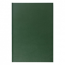 Книга учета 96 л., клетка, твердая, бумвинил, блок офсет, А4 200х290 мм, BRAUBERG, зеленая, 130222