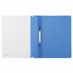 Скоросшиватель пластиковый BRAUBERG, А4, 130/180 мкм, ассорти, 221820