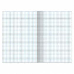 Тетрадь А4 96 л. ОФИСМАГ скоба, клетка, обложка картон, ОДНОТОННАЯ, 405637