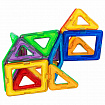 Магнитный конструктор MAGNETIC BLOCKS, 20 магнитных деталей, BRAUBERG KIDS, 665718