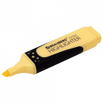 Набор текстовыделителей 12 ЦВЕТОВ на подставке, BRAUBERG "EXTRA", прорезиненный корпус, линия 1-5 мм, 151758