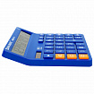 Калькулятор настольный BRAUBERG DIGITAL-12-BL (151х152 мм), 12 разрядов, двойное питание, СИНИЙ, 272969
