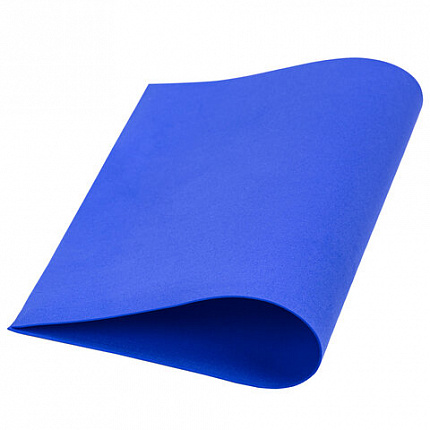 Пористая резина/фоамиран А4, 1 мм, 55 листов, 55 цветов, яркие цвета, ОСТРОВ СОКРОВИЩ, 665662