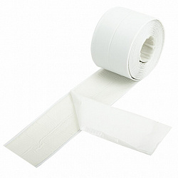 Клейкая лента бордюрная для ванны и кухни повышенной клейкости 60 мм х 3,35 м, бутил, DASWERK (ДАСВЕРК), 608775